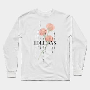 SUMMER HOLIDAYS - Jane Austen novels design Long Sleeve T-Shirt